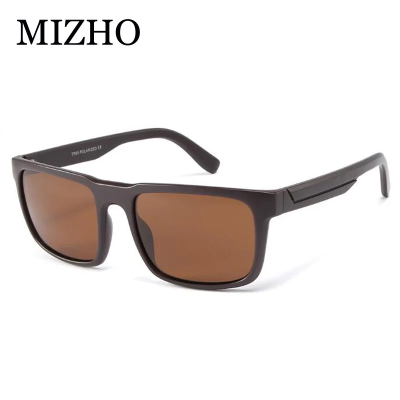 MIZHO, брендовые, дизайнерские, новые, квадратные, поляризационные солнцезащитные очки, мужские, модные, мужские, TR90, солнцезащитные очки, для женщин, с защитой от ультрафиолета, для путешествий, рыбалки