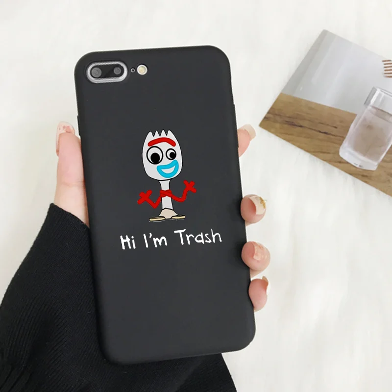 История игрушек 4 alien forky candy color чехол для iPhone X XR XS MAX 6 7 8 plus 6s для Apple лучший дизайн корпуса