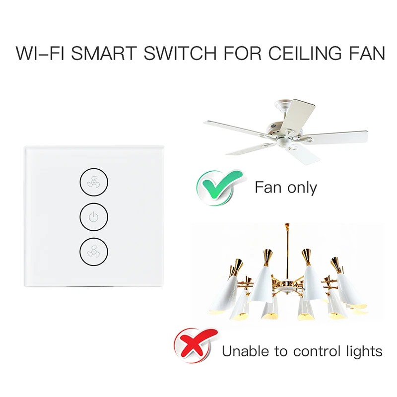 Умный потолочный выключатель Tuya Smart Life с поддержкой Wi Fi и таймером|Выключатели| |