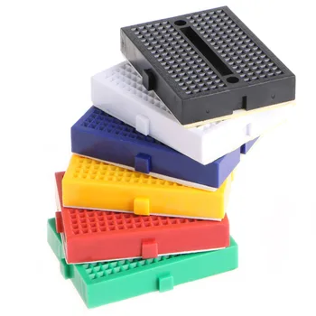 

3pc SYB-170 Mini Solderless Breadboard with Buckle Test Panel Spliced Board