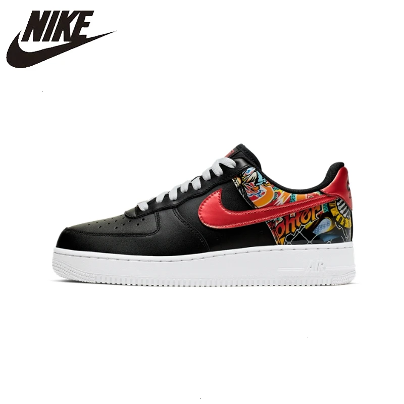 CK0732-081 Nike Air Force 1 '07 Just Do It AF1 Новое поступление дышащая удобная мужская обувь для скейтбординга низкие удобные кроссовки# AR7719-100 - Цвет: CK0732-081