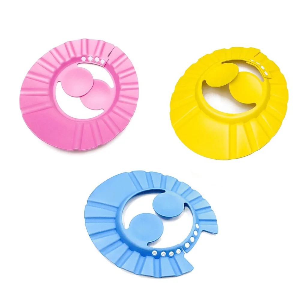 Регулируемая крышка детского шампуня, безопасная шапочка для купания, защитная шапочка для ванной, детская шапочка для душа, для малышей, для детей, для мытья волос
