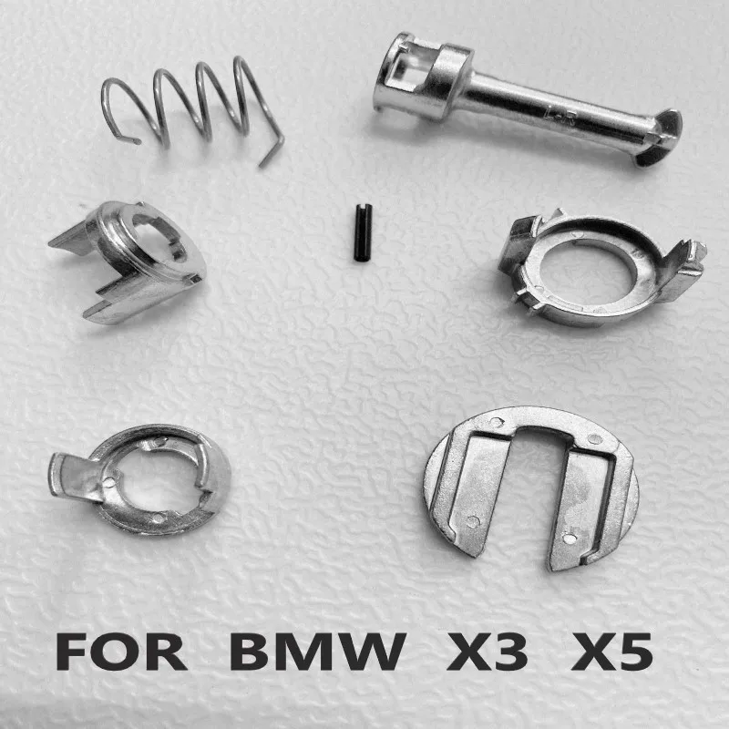 For Bmw X5 X3 E53 E83 Door Lock Barrel Cylinder Repair Kit Front Left
