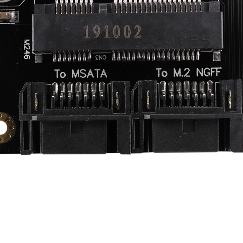 M.2 NVMe NGFF для Pci-E 4X3 в 1 карта расширения адаптер карта B+ M ключ MSATA