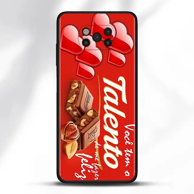 Case For Poco X3 NFC M3 Pro M3 F3 F1 Capa for Mi Note 10 Pro Caso For Xiaomi CC9 Pro A3 A2 M&M's Chocolate Nutella Bottle B11