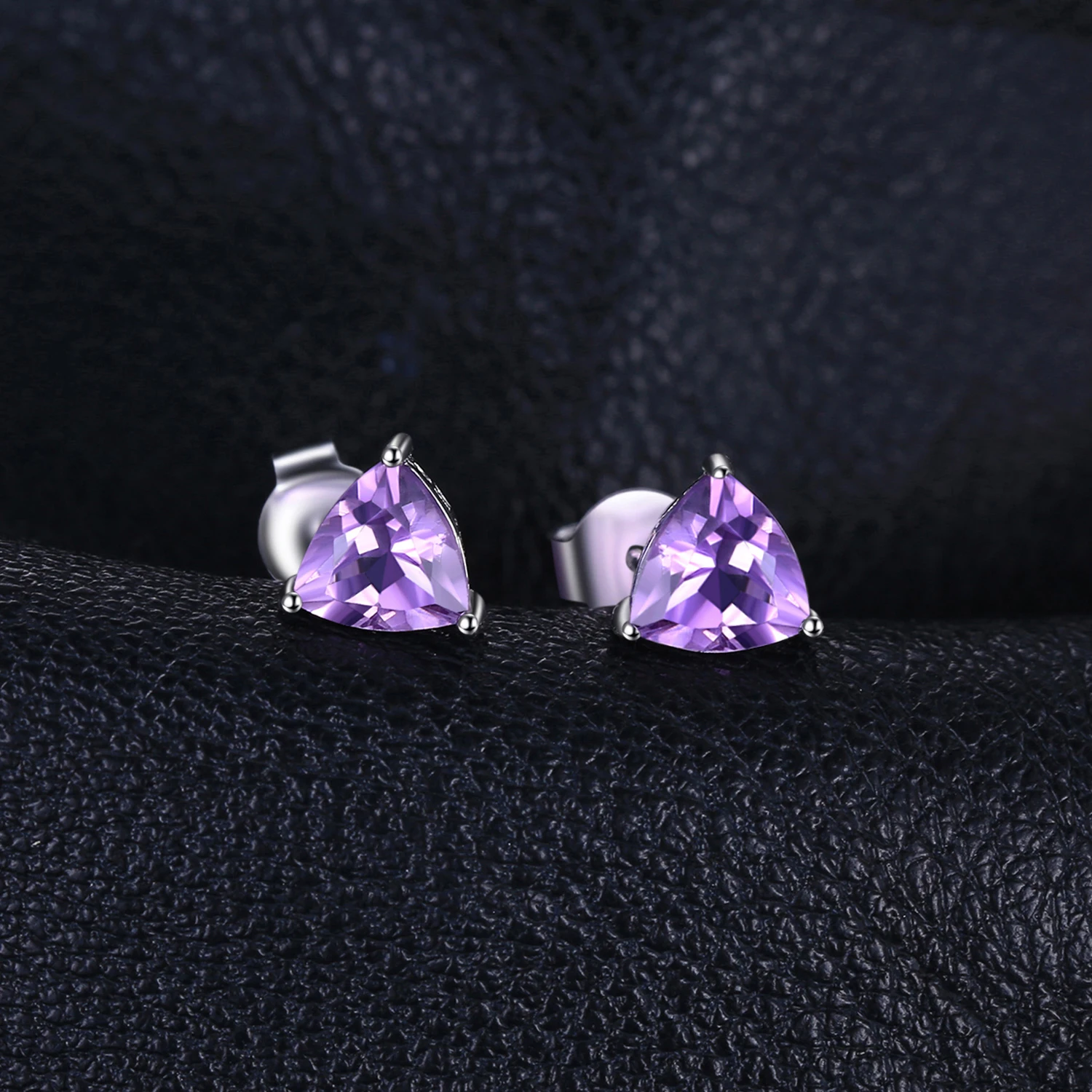 Женские серьги с аметистом JewelryPalace из стерлингового серебра 925 пробы корейские