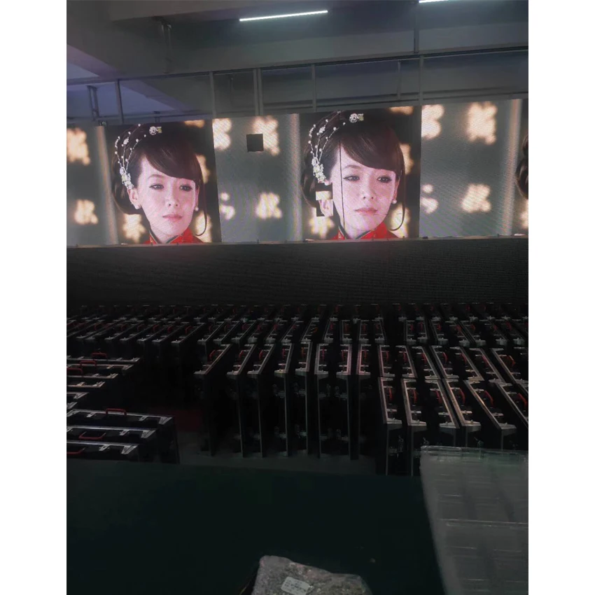 HD светодиодный панели P3 SMD 576*576 мм литья Алюминий арендуемый Кабинет Светодиодный Дисплей большой рекламный щит Экран для видео стена на открытом воздухе