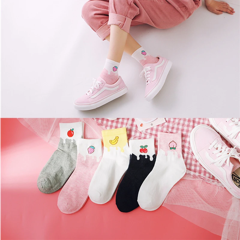 

10 Pair Teenagers Spring And Summer Student Socks Girls Sock Sock Socks Boy Cotton Girl Boys Sport High School Student Sock
