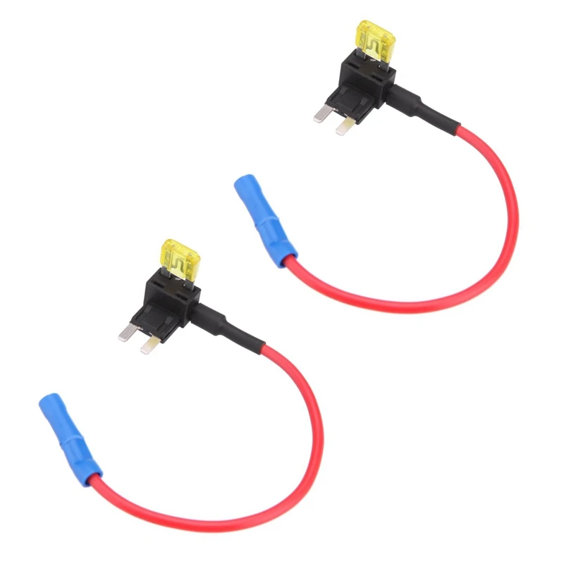 2X 2-Insert blade fuse adapter voltage tap for Automotive Fuses APS ATT Mini low profile | Автомобили и мотоциклы