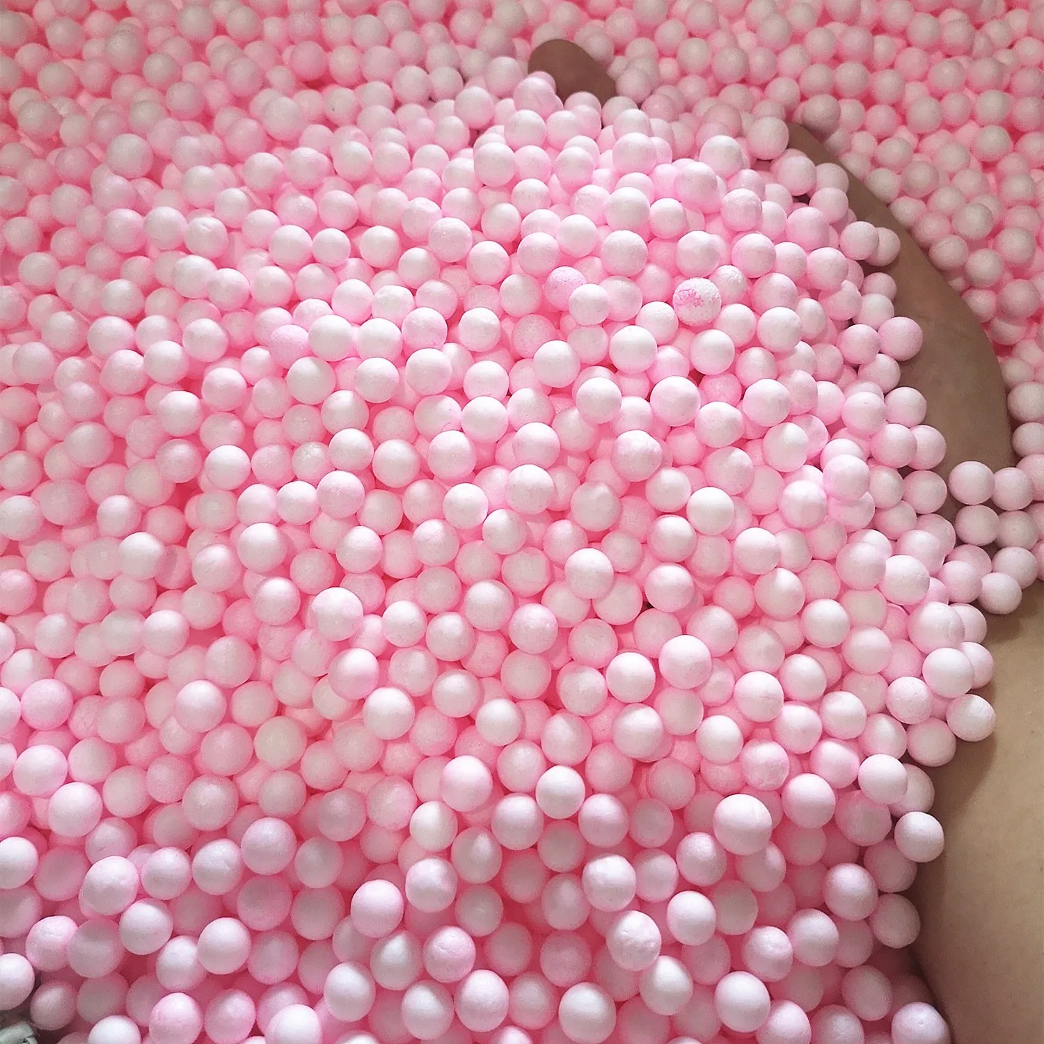 1700 Stück 7–9 mm keine Blutungen, Pastellschaumperlen, Schleim, Mini-Styroporkugeln für Hochzeit/Party, DIY-Dekorationszubehör – Detail 14