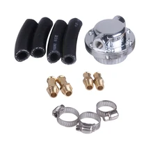 Регулируемый 1-5PSI регулятор давления топлива 8 мм 10 мм хвост для автомобиля карбюратор