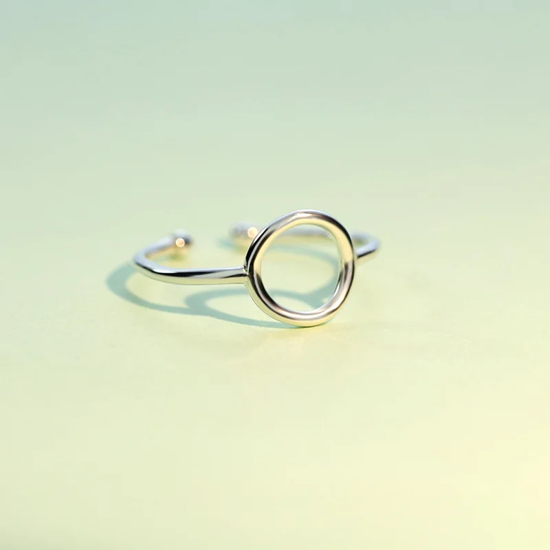 Trusta 925 пробы Серебряное модное ювелирное круглое коктейльное кольцо внутренний диаметр 1,3 см Размер Девочки Дети Рождественский подарок DS173