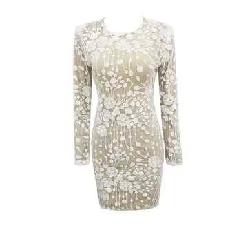 

Women Lace Autumn Dress Long Sleeve Sexy Women Bandage Dresses Fashion Evening Party Ladies Clothes