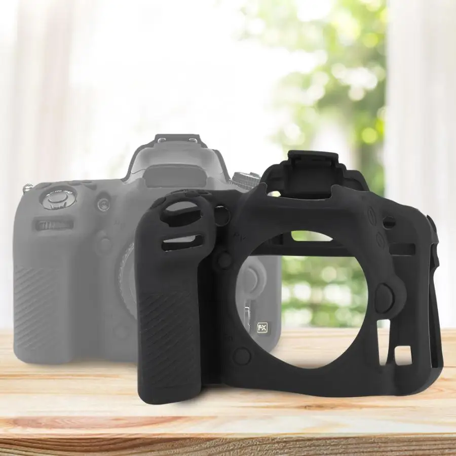 Прочный чехол для DSLR камеры Nikon D750 черный мягкий силиконовый защитный чехол для камеры