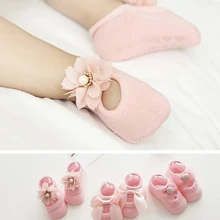 

3 Pairs of Lace Bows For Newborn Baby Girl Clothes for Newborns Infant Sock Toddler Winter Accessories Babies New Born Items Leg