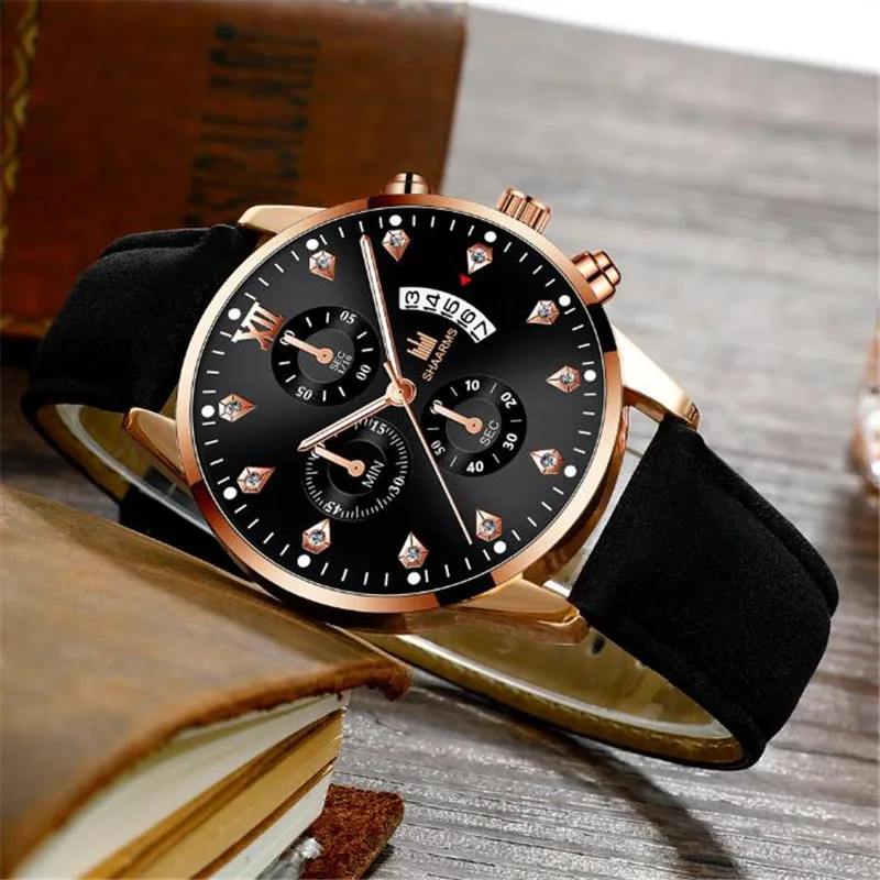 Sharms часы для мужчин Бизнес Календарь Дата наручные часы мужские reloj hombre marca de lujo saat erkek kol saati orologio uomo