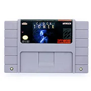 Часы башня 16 битовый игровой картидж английский перевод