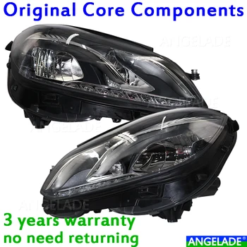 

Pair L+R Original Genuine MercedeBenzW212 E200 2014-2016 LED Halogen Headlight Headlamp Front LampA2128201739 A2128201839
