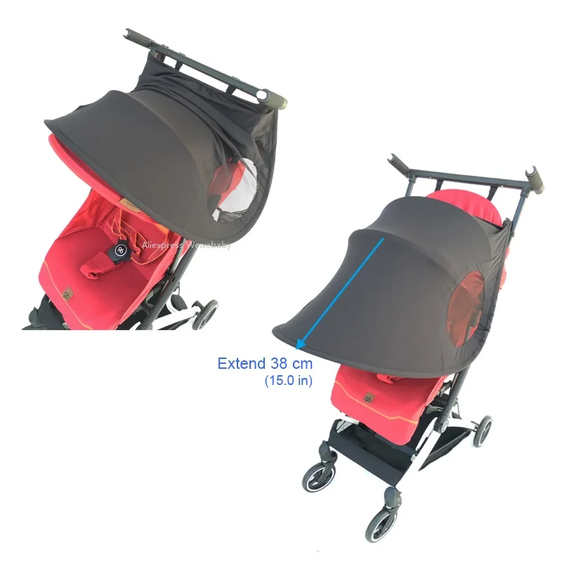 Baby Stroller Accessories Sun shade Sun Visor Extend Canopy Cover for Cybex Libelle and gb POCKIT+ All City