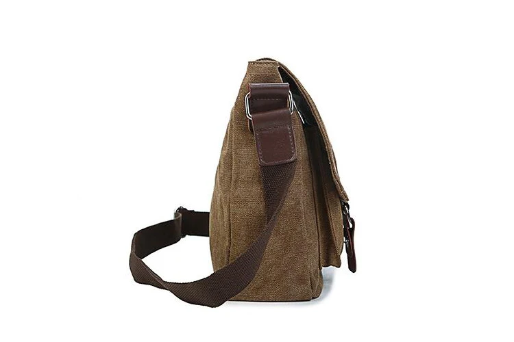 Men Vintage Canvas Bag Men Casual Crossbody Bag For Men Messenger Bag Man Travel Shoulder Bags Bolsa Masculina
