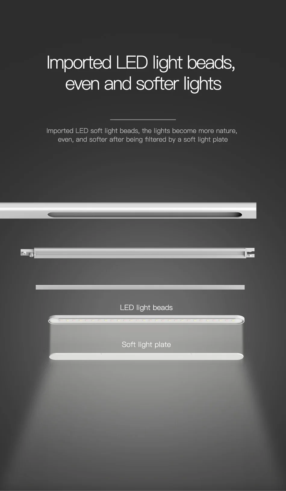 Baseus USB Lamp Night Light Smart Table Lamp with Qi Wireless Charger for iPhone XS Max X Desktop LED Light for Samsung