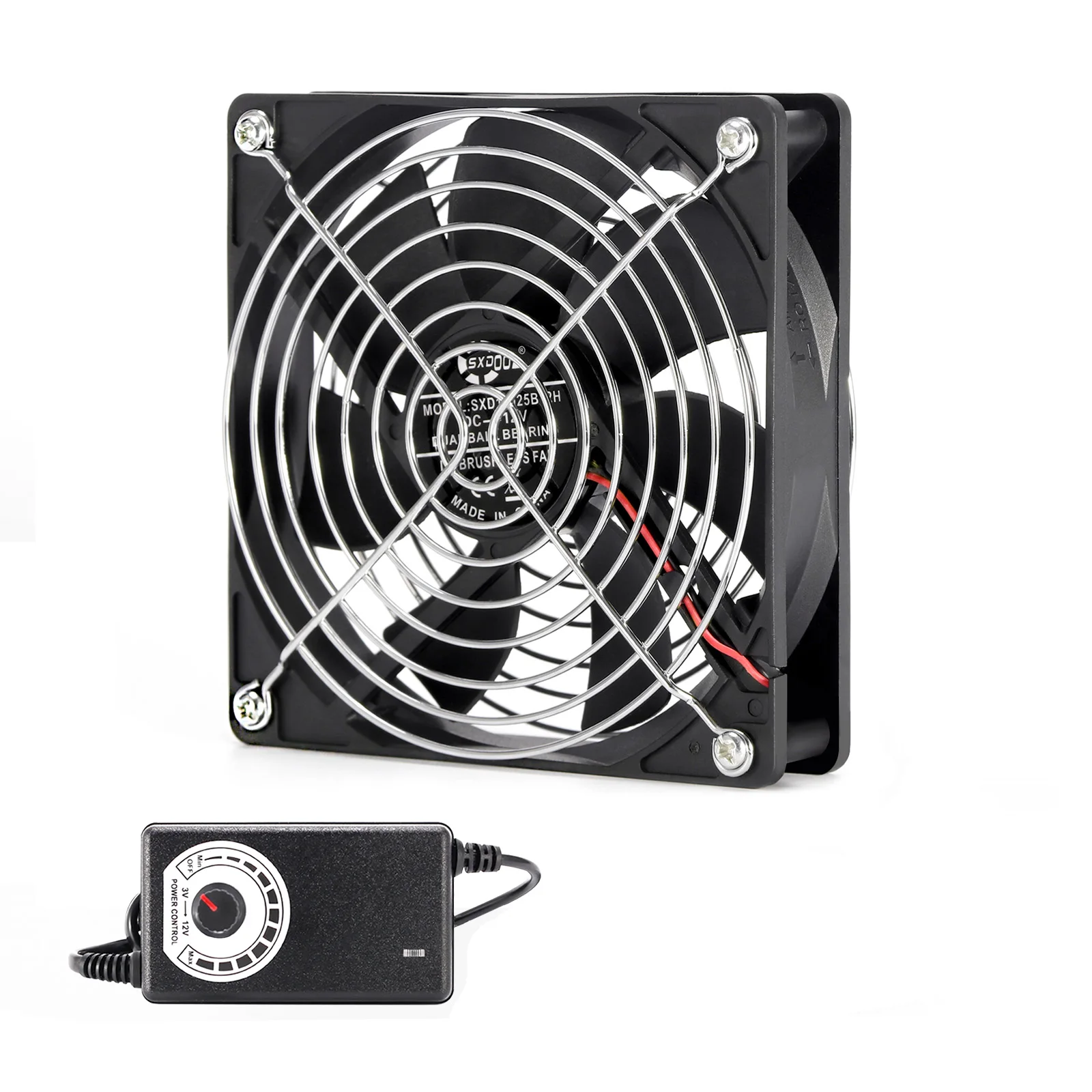 gráfica Rack Cooler, ventilador de refrigeração, alta