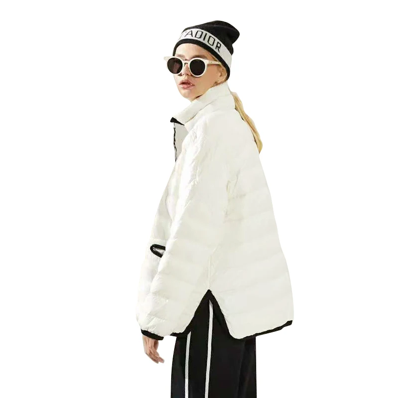Down Coat Women's Clothes Female Winter Coat 90% White Duck Down Jacket Long sleeves Snow Outwear Women's Parkas Winter Jacket