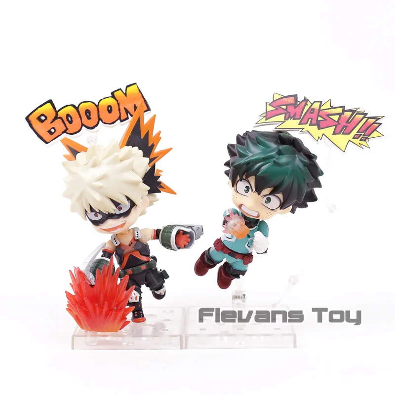 

My Hero Academia Izuku Midoriya 686 / Bakugou Katsuki 705 PVC Action Figure Collectible Model Toy Nendoroid Doll