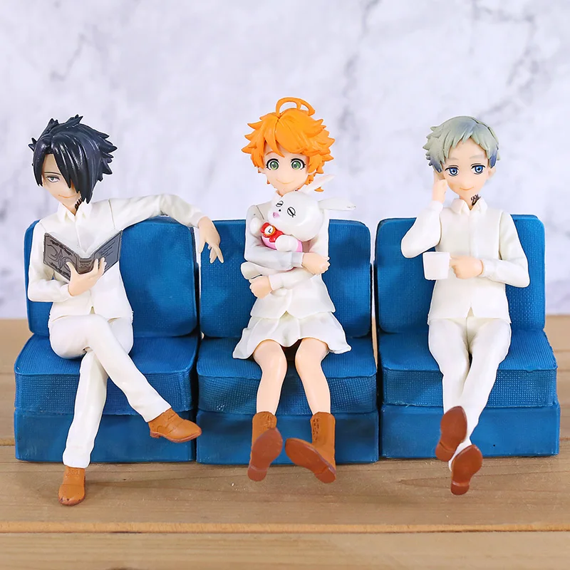 Model-Toy Sofa Pm-Figure Norman Emma The Promised Neverland Collectible Ray PVC Ver.