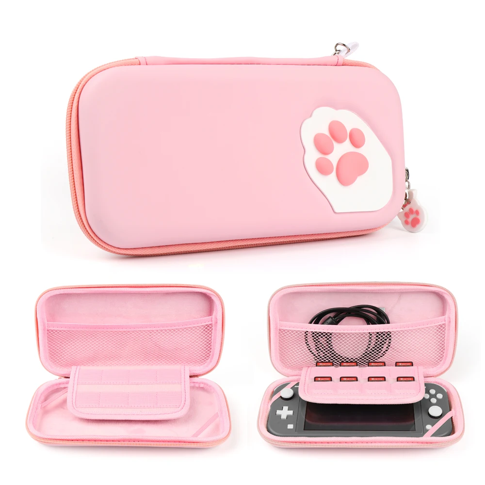 iBen Portable Storage Cat Claw Designer For Nintendos Switch Bag Case Hard Shell Box Nintend Switch Lite Bag NS NX Console Cover (3)