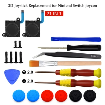 

For Nintendo Switch Console NS Joy-Con Screwdriver Repair Tool Kit 3d Analog Joystick Thumbstick Replacements For Switch Lite