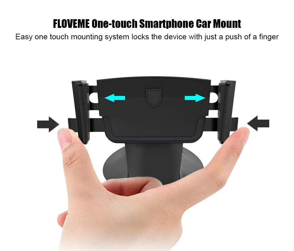 FLOVEME автомобильный держатель телефона для iPhone 11 7 навигатора samsung Air Vent сотового в