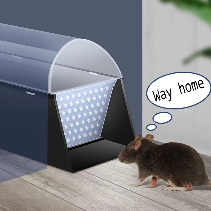 2020 Full-automatic Mouse Mice Rat Trap Killer Trap-Easy Pest Catching Catcher PBT Reject Traps Control | Дом и сад