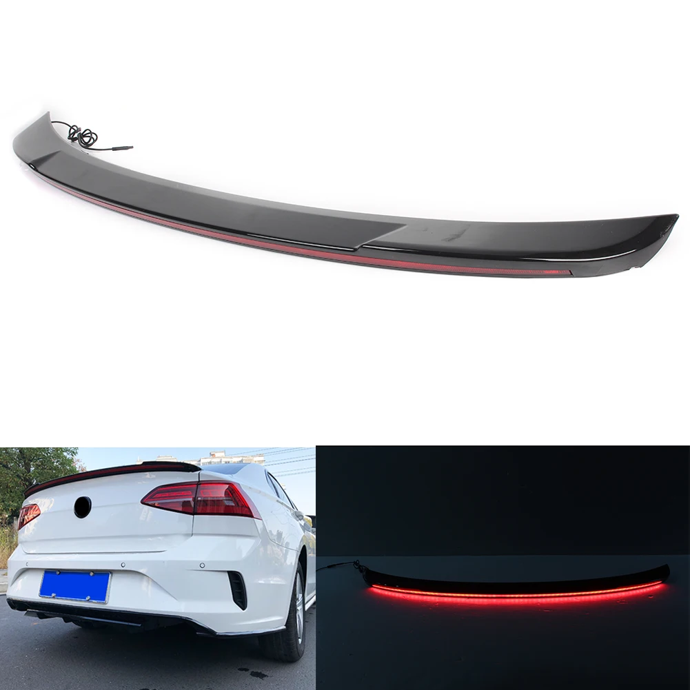 Streamer Style Auto Rear Tail Trunk Spoiler Wing Abs Lip Cover Spoilers