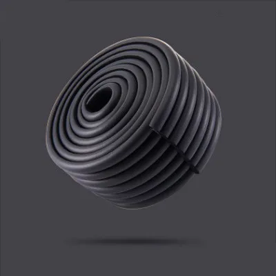 3d пены настенные наклейки самоклеящиеся пена края стены линия талии потолок линия Водонепроницаемые, влажность-доказательство плинтус наклейки - Цвет: Черный
