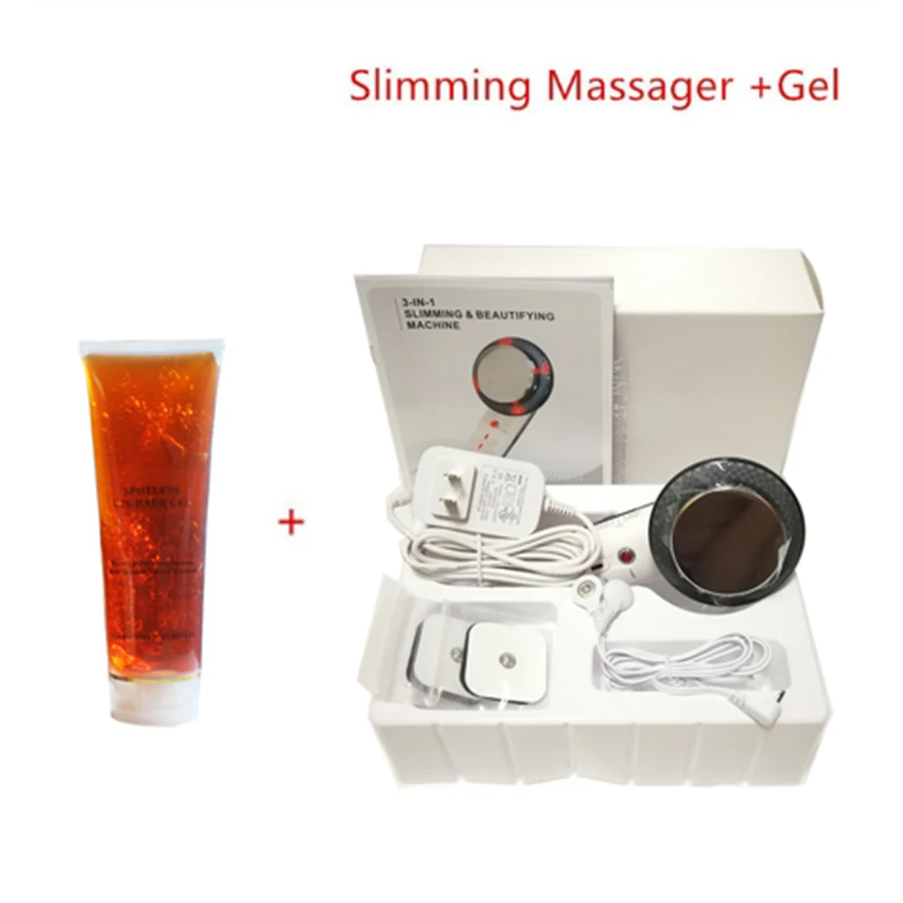  Body Massager Slimming Gel RF Infrared Ultrasound EMS Cavitation Machine Fat Burner Breast Lift Bea