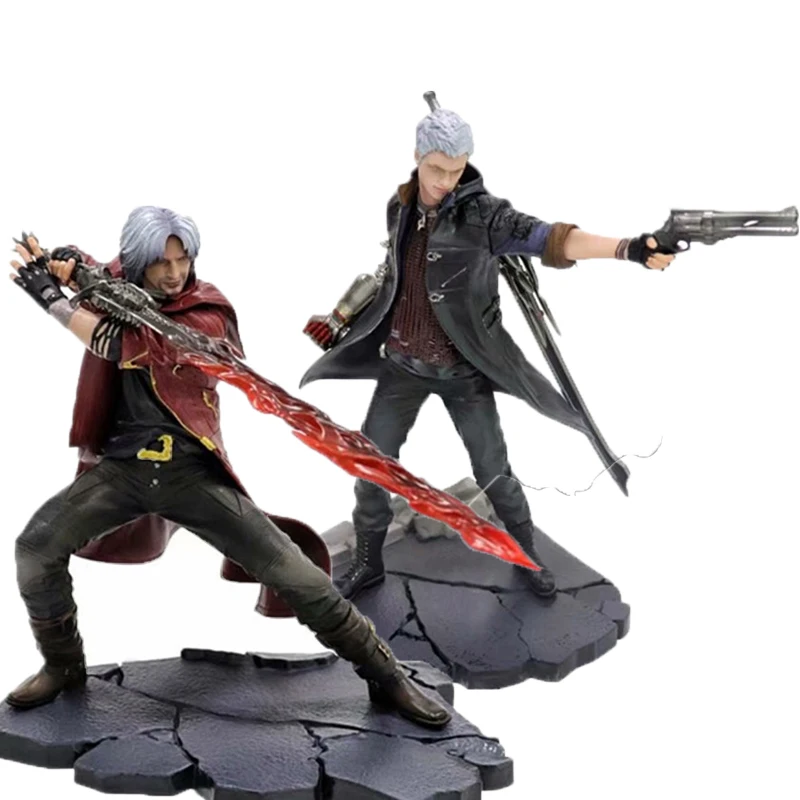 Kotobukiya ARTFX Devil May Cry 4 Nero Painted PVC Figure USED very