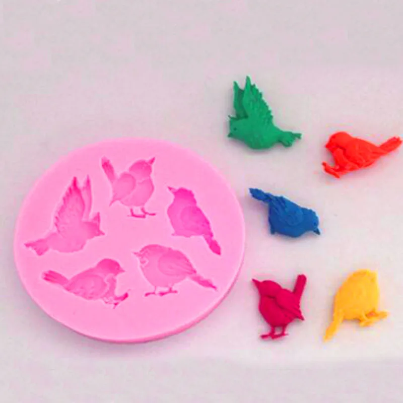 3D DIY шоколадный голубь птицы формы конфеты мыло формы глиняные формы для торта изготовление выпечки инструменты для выпечки Кухонные аксессуары