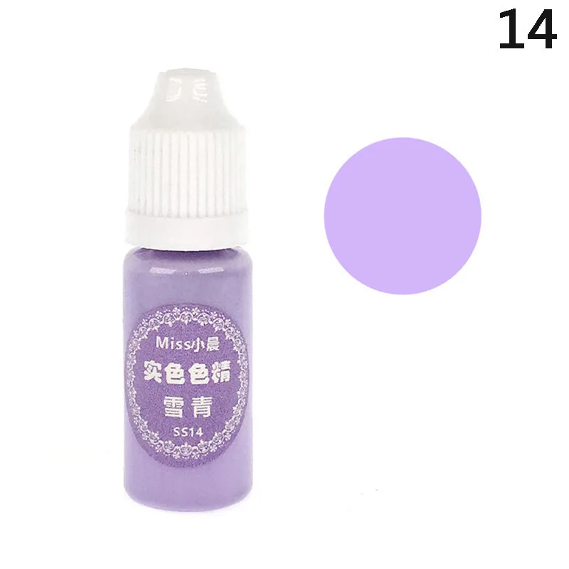 UV Resin Glue Pigment Color Liquid Dye Quick Drying For DIY Jewelry Making Crafts SEP99
