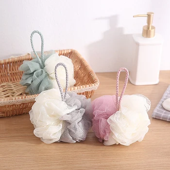 

1pc Soft Shower Mesh Foaming Sponge Black Bath Bubble Body Skin Cleaner Body Cleaning Tools Bathroom Accessories Bath Ball