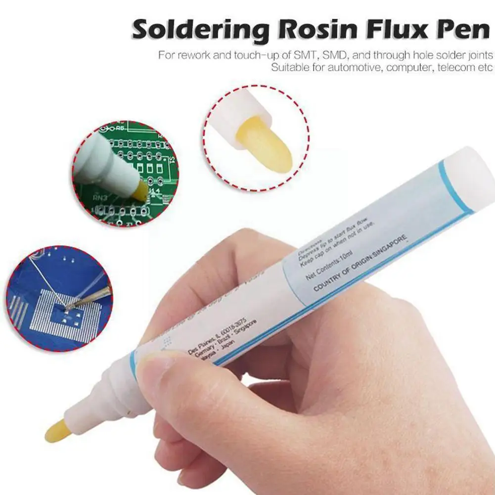 1pcs 951 Soldering Flux Pen Low solids Kester Cleaning free Welding Pen