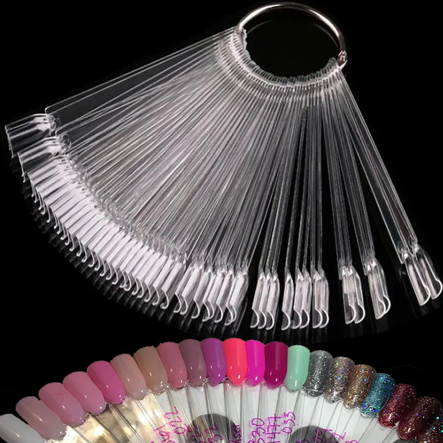 clear nail display