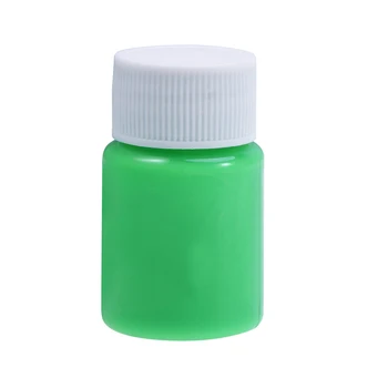 

Bottle of Bright Luminous Paint Glow in the Dark Fluorescent Paint Long-lasting Painting Pigment 20g (Green)