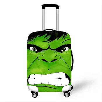 

18''-32'' Superhero Hulk Thor Elastic Luggage Protective Cover Trolley Suitcase Dust Bag Case Cartoon Travel Accessories