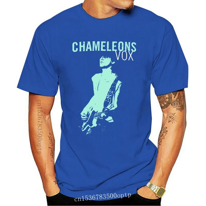 Новинка футболка с принтом хамелеоны Vox музыкальная группы Post Punk 1981 черная все