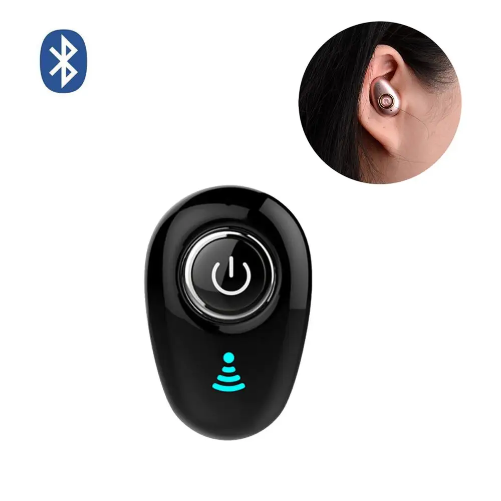 

Mini Invisible Wireless Earphone Noise Cancelling Bluetooth Single ear Handsfree Sport Stereo Headset TWS Earbud With Microphone