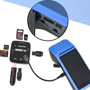 IssyzonePOS чековый принтер 58 мм сенсорный экран PDA Android 6,0 ручной pos-терминал PDA wifi Bluetooth 3g PDA поддержка OTG