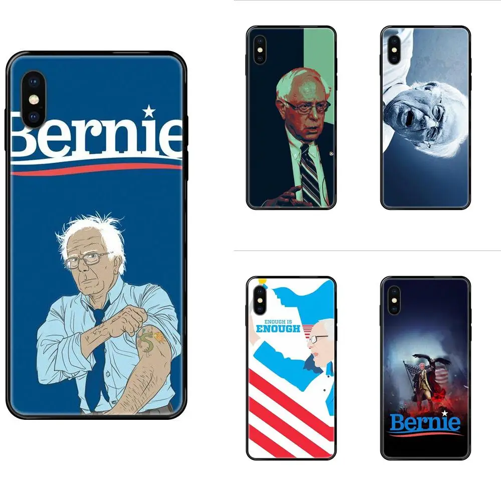 Модный чехол из ТПУ для Samsung Galaxy Note 4 8 9 10 20 Plus Pro Ultra J6 J7 J8 M30s M80s 2017 2018 Bernie Sanders |