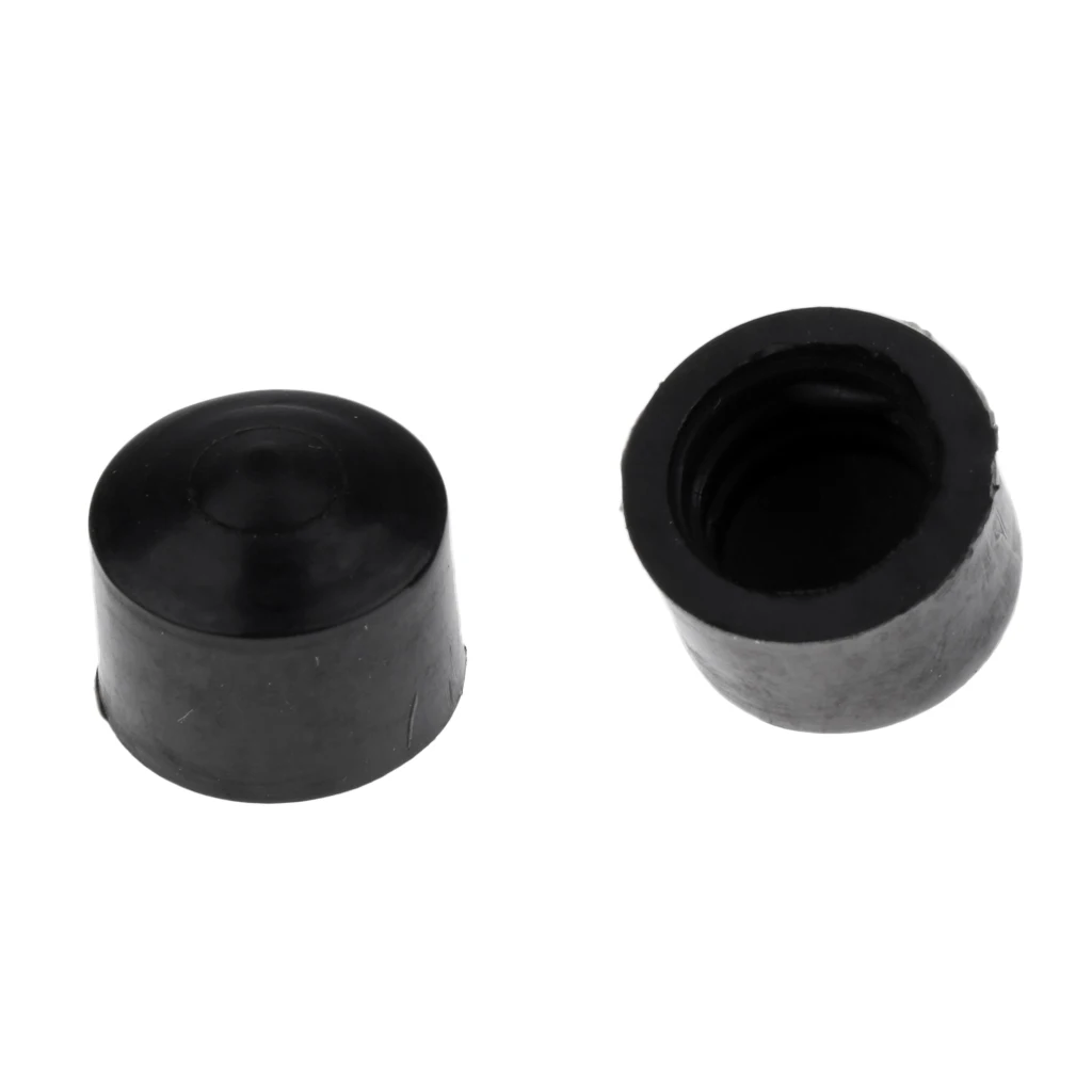 2 Pcs Replacement Pivot Cups - for Longboard / Skateboard Truck - Black - Rubber 16&times;10 mm