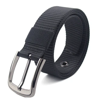 

Canvas Belt Men Army Tactical Belts Selling Man Outdoor Sport Simple Practical Weave Nylon Canvas Cowboy Pants Belt